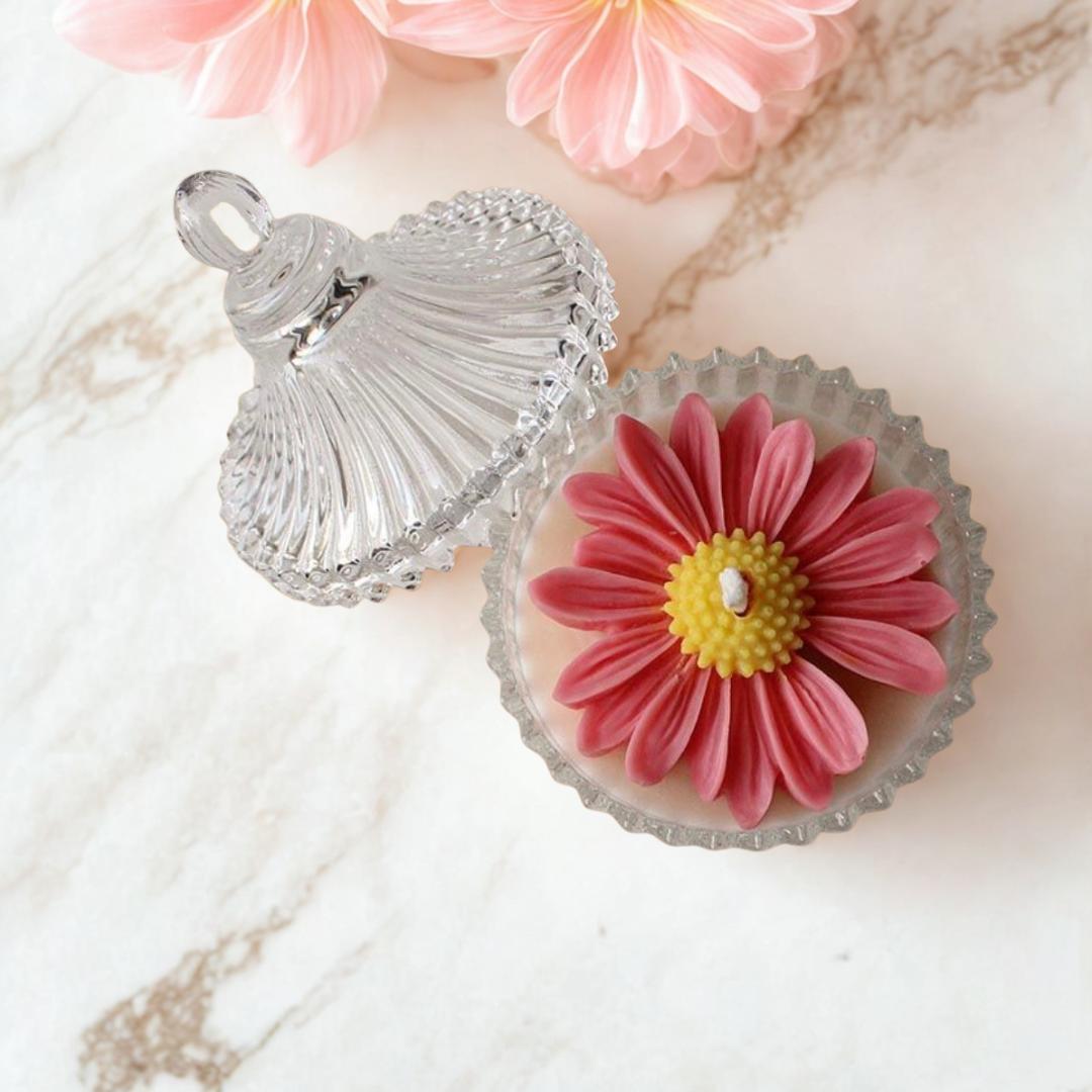 Rose Reverie Crystal Jar Candle 100 ML