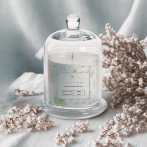 Amber Glow Bell Jar Candle 350 ML