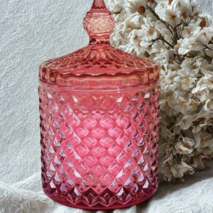 Rose Reverie Crystal Jar Candle 250 ML