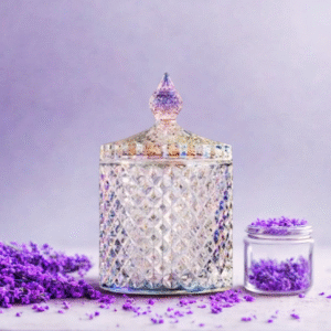 Wild Lavender Mist Crystal Jar Candle 250 ML