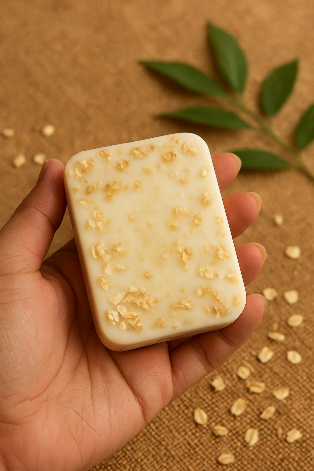 Honey Oat Hug Bar Soap 100 Gm - Image 2