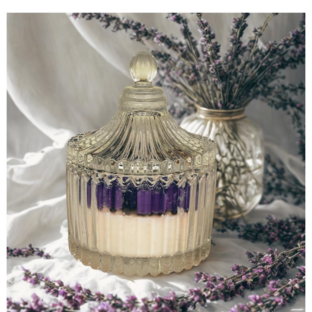 Wild Lavender Mist Crystal Jar Candle 100 ML